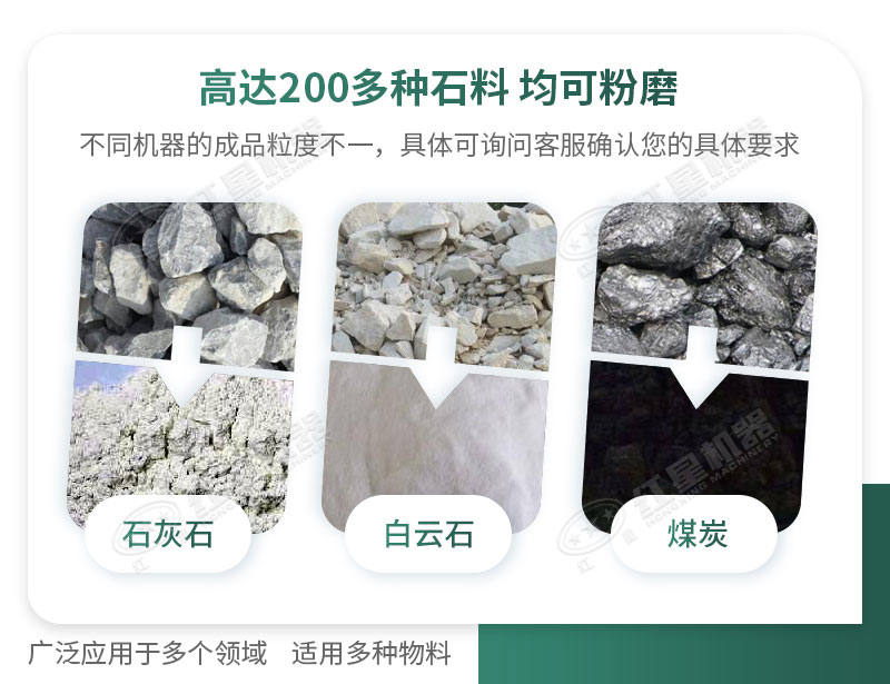 開廠如何選擇磨粉機(jī)型號(hào)？磨粉碎機(jī)有哪些型號(hào)？